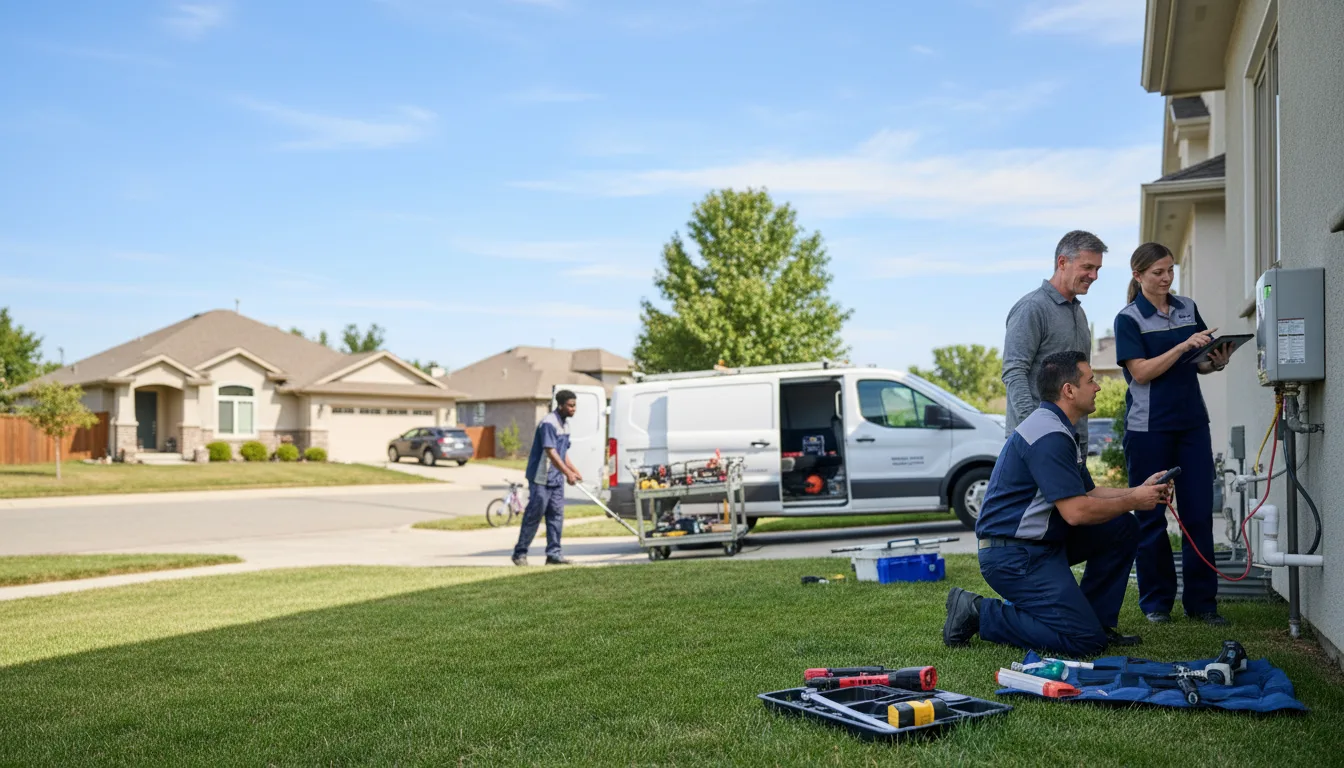 Tankless water heater service in La Honda, CA
